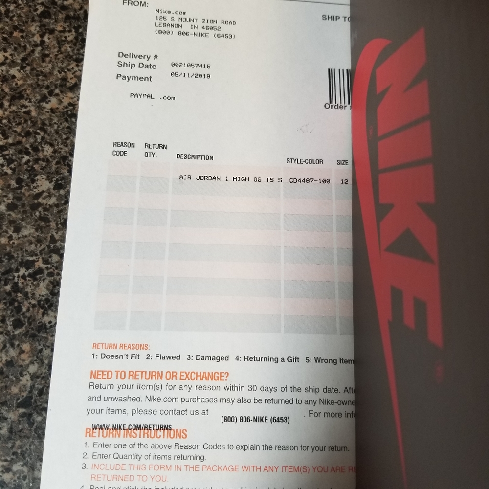 Nike Air Jordan 1 Travis Scott Retro OG CD4487 100 - Picture 8 of 8